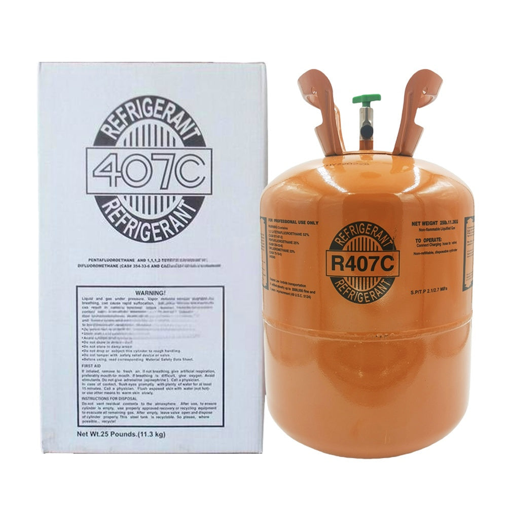 R407C 25Lbs Refrigerant New Factory Sealed