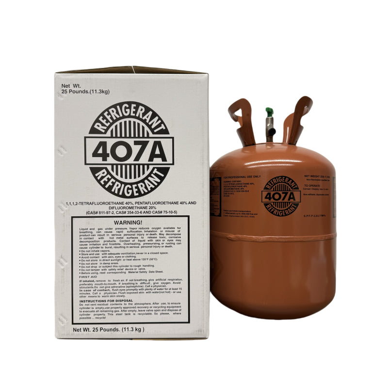 R407A 25 Lbs Refrigerant New Factory Sealed